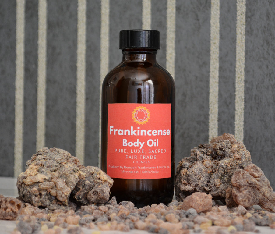 Frankincense Rivae Body Oil - 2 ounce – Nomadic Frankincense & Myrrh, Inc